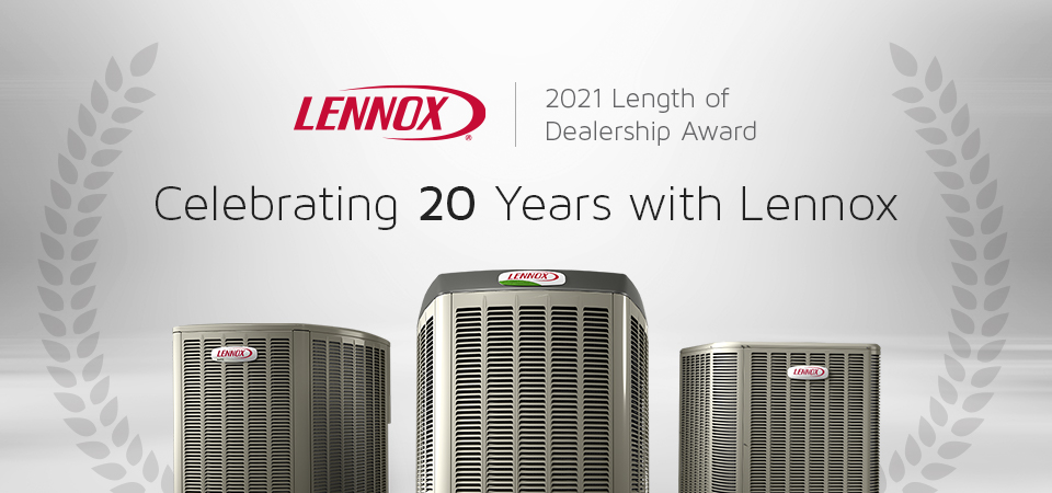 LOD Award 20 Lennox Premier Dealer Logo